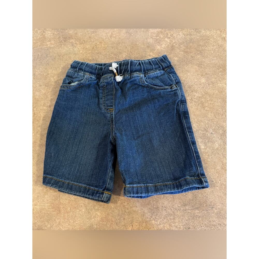 Jumping Beans Navy Blue Pull-On Denim Shorts Boys 5T